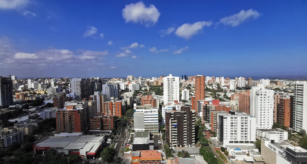 Vista urbana de Barranquilla, Colombia
