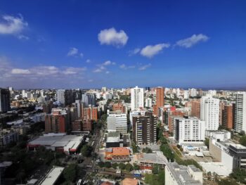 Vista urbana de Barranquilla, Colombia