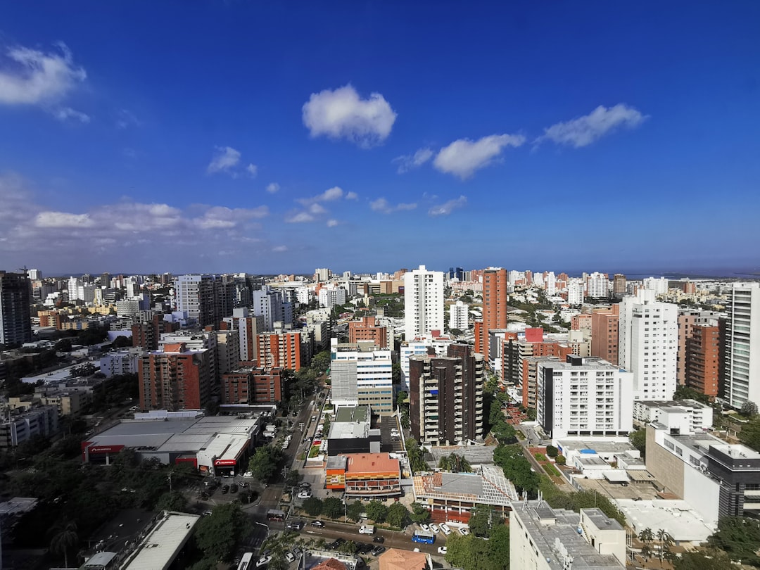 Vista urbana de Barranquilla, Colombia